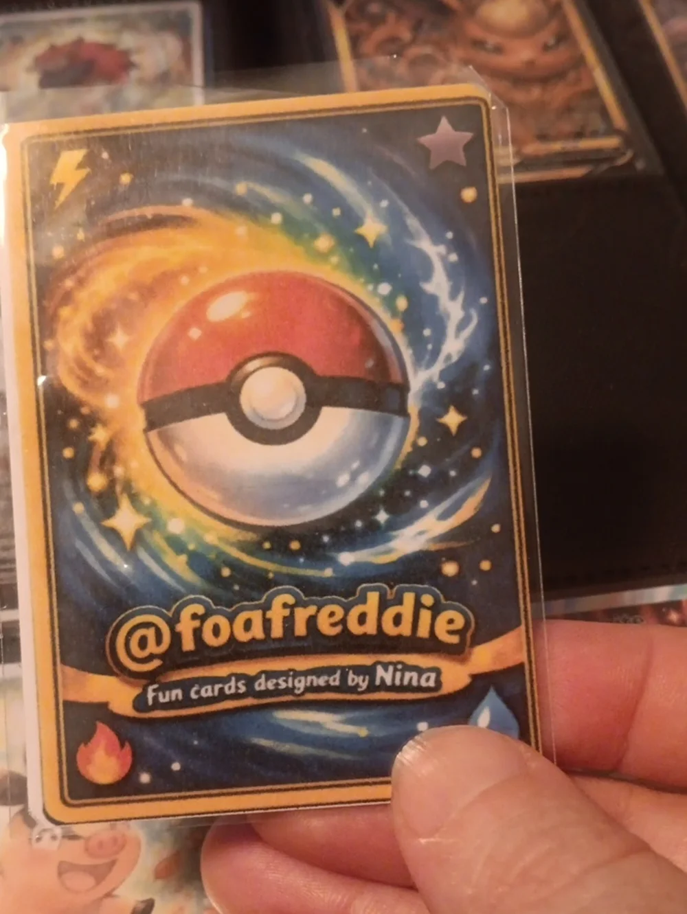 Mimikyu Promo Card – Black & Cream Collectible